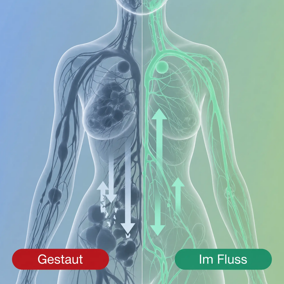 Dein Lymphsystem hat keine Pumpe