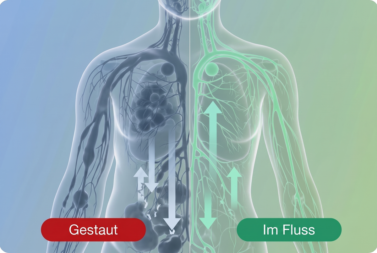 Dein Lymphsystem hat keine Pumpe
