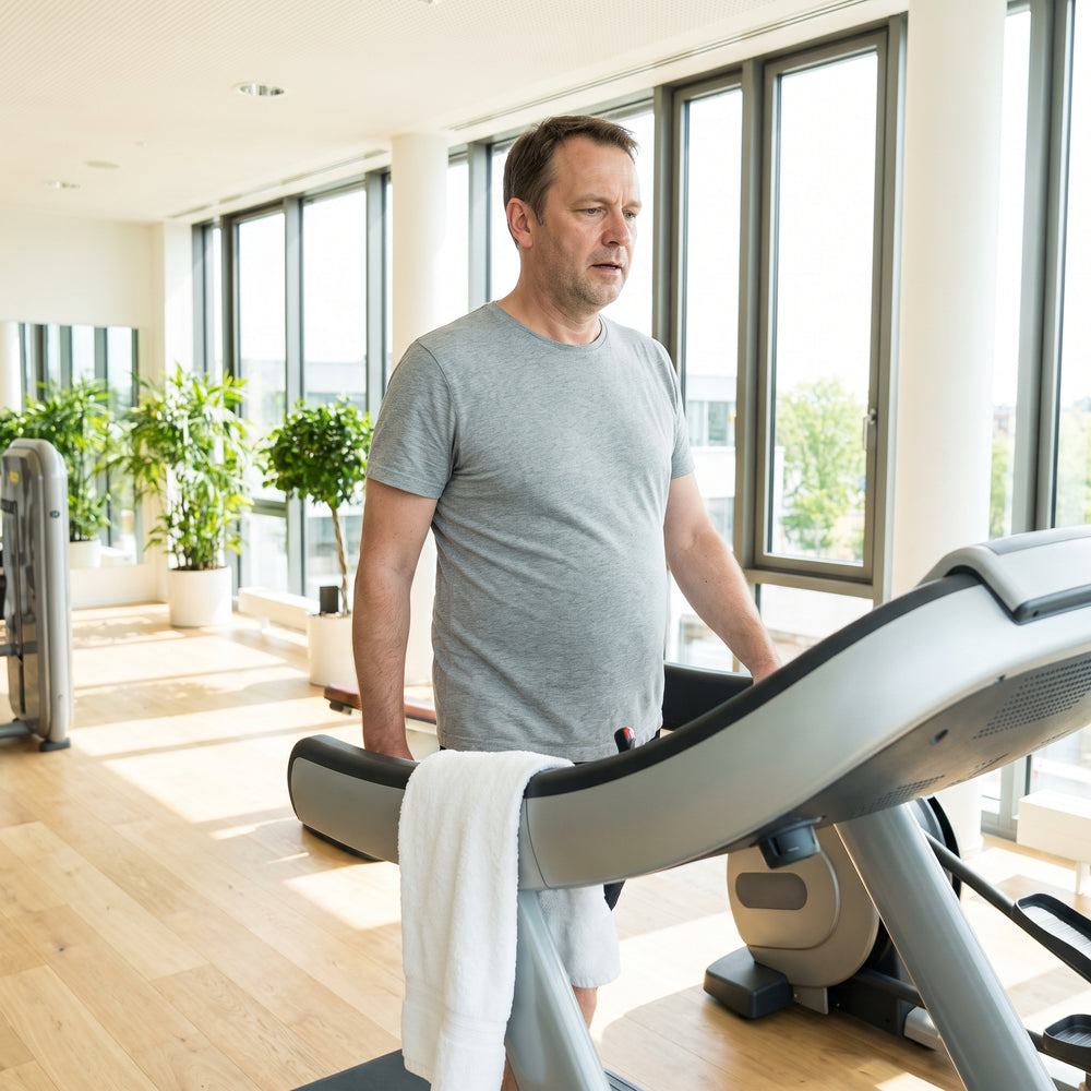 Laufband und Salat kommen an diese Stelle gar nicht ran